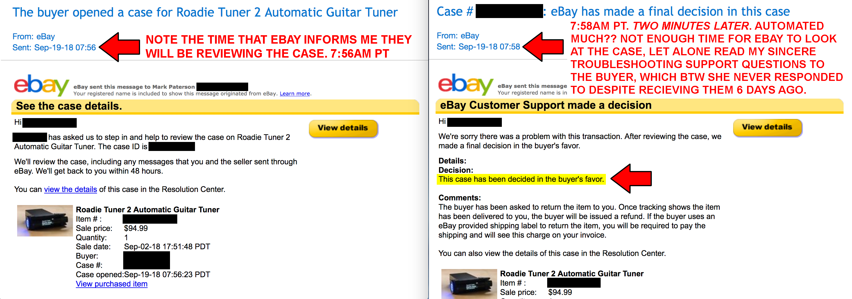 Can you get scammed on eBay?