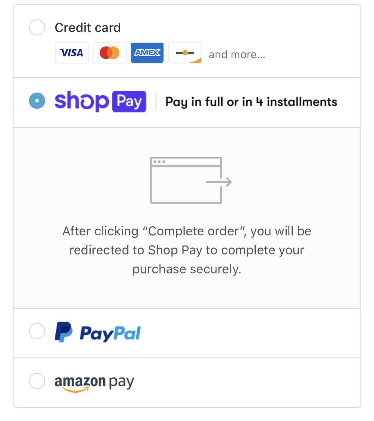How do I get rid of shop pay?