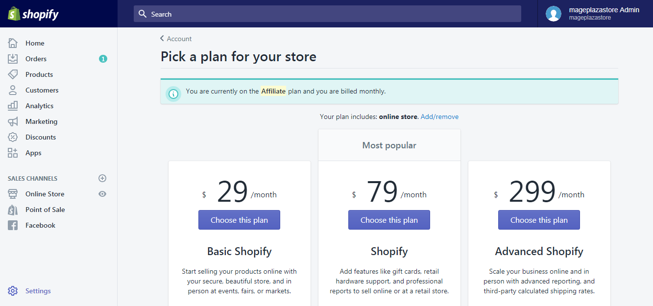 How do you pause Shopify in 2021?