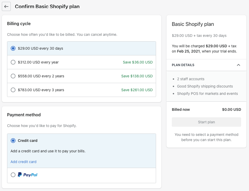 Is Shopify free for 90 days?
