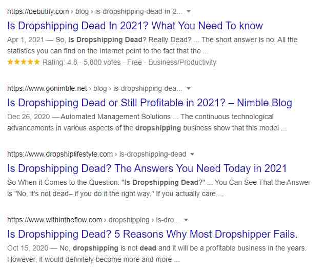 Is dropshipping profitable in 2022?