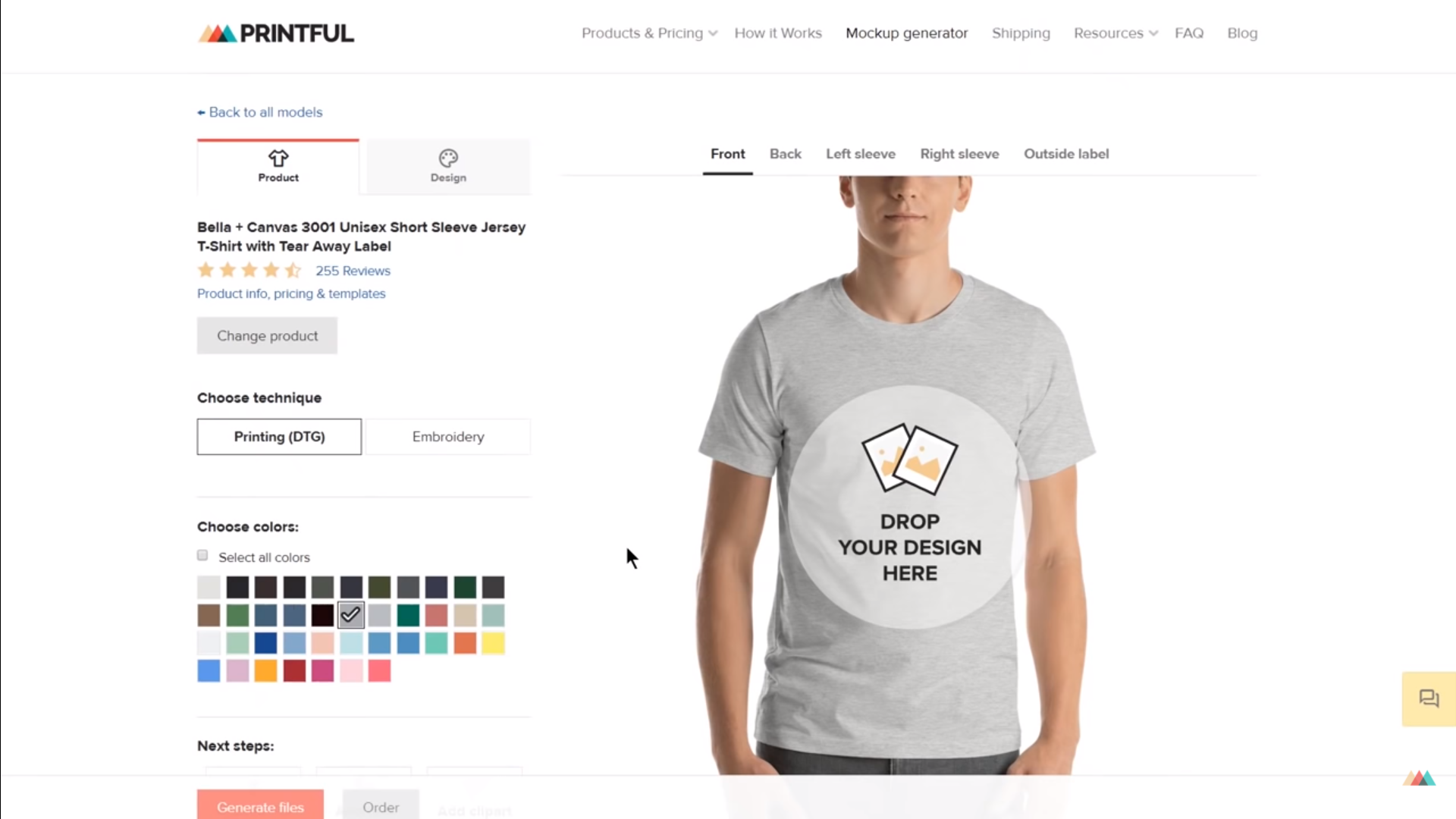 Is selling on Printful free?