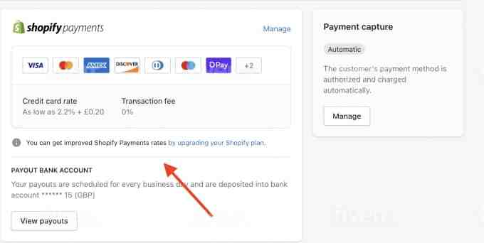 What is the shop pay transaction fee? 2026