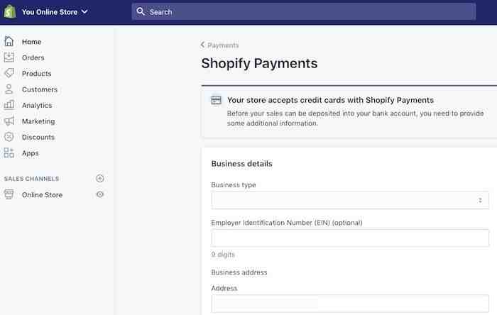 What payment providers does Shopify use?