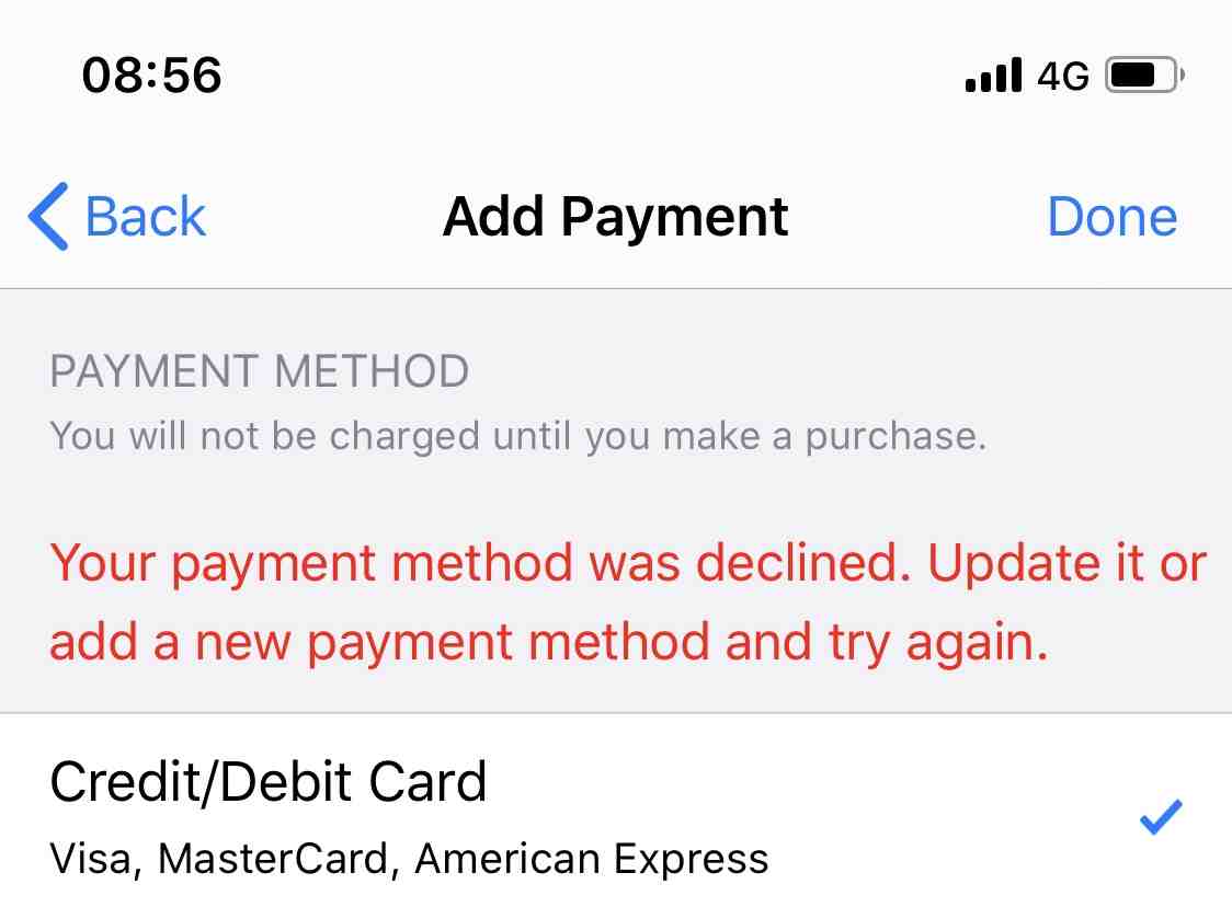 Why would a bank decline a transaction?